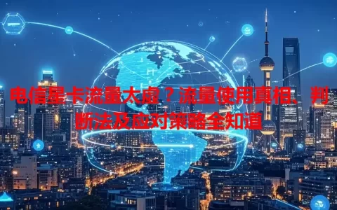 电信星卡流量太虚？流量使用真相、判断法及应对策略全知道