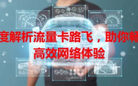 深度解析流量卡路飞，助你畅享高效网络体验