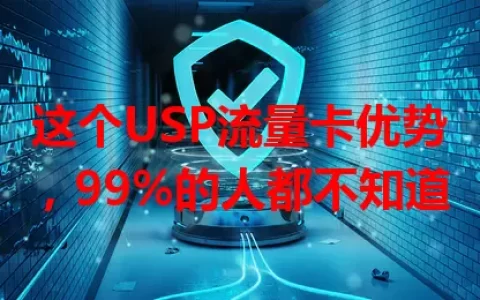 这个USP流量卡优势，99%的人都不知道