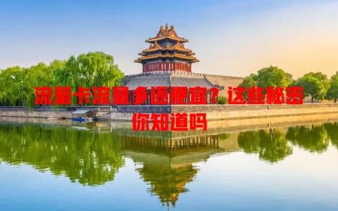 流量卡流量多还便宜？这些秘密你知道吗