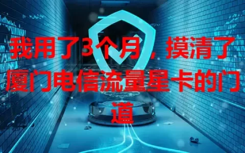 我用了3个月，摸清了厦门电信流量星卡的门道