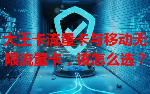 大王卡流量卡与移动无限流量卡，该怎么选？