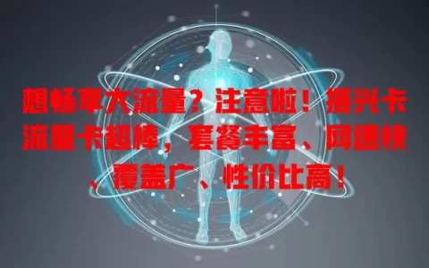 想畅享大流量？注意啦！振兴卡流量卡超棒，套餐丰富、网速快、覆盖广、性价比高！