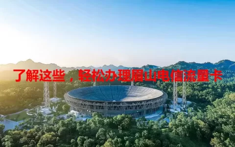 了解这些，轻松办理眉山电信流量卡