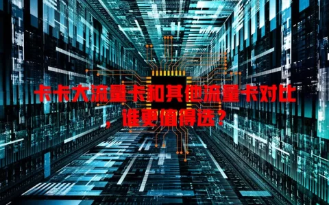 卡卡大流量卡和其他流量卡对比，谁更值得选？