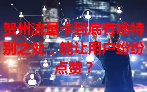 贺州流量卡到底有啥特别之处，能让用户纷纷点赞？