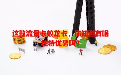 这款流量卡蛟龙卡，你知道有啥独特优势吗？