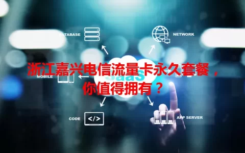 浙江嘉兴电信流量卡永久套餐，你值得拥有？