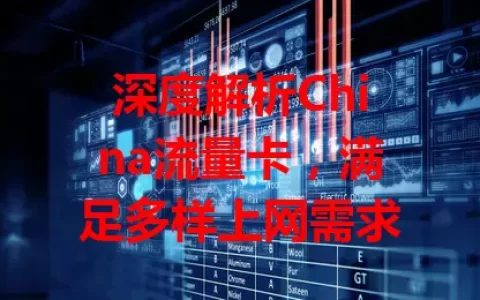 深度解析China流量卡，满足多样上网需求