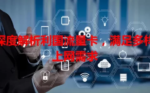 深度解析利国流量卡，满足多样上网需求