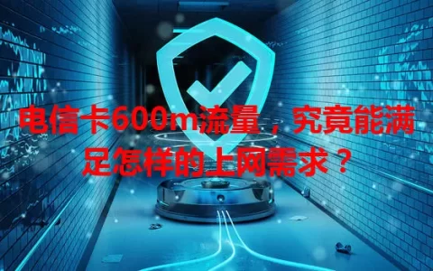 电信卡600m流量，究竟能满足怎样的上网需求？