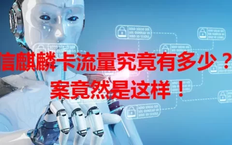 电信麒麟卡流量究竟有多少？答案竟然是这样！