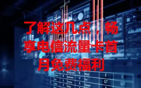 了解这几点，畅享电信流量卡首月免费福利