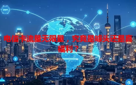 电信卡流量无限量，究竟是噱头还是真福利？
