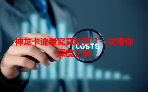 神龙卡流量究竟如何？一文带你深度了解