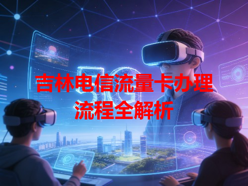 吉林电信流量卡办理流程全解析