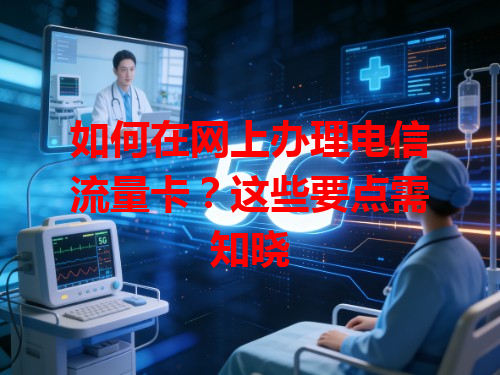 如何在网上办理电信流量卡？这些要点需知晓