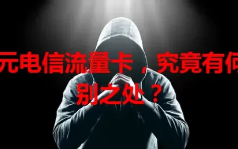 19元电信流量卡，究竟有何特别之处？