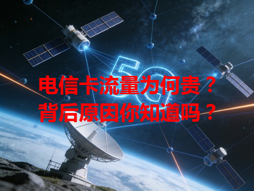 电信卡流量为何贵？背后原因你知道吗？