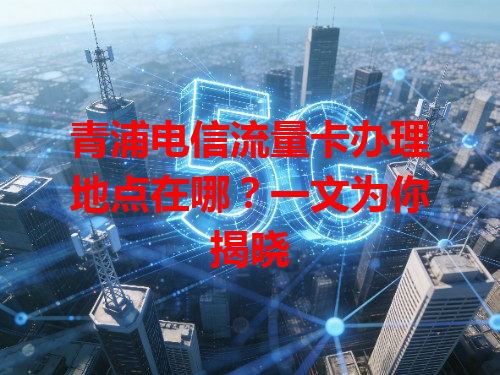 青浦电信流量卡办理地点在哪？一文为你揭晓