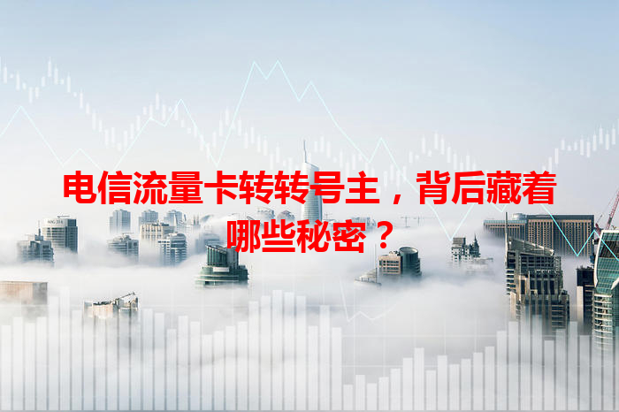 电信流量卡转转号主，背后藏着哪些秘密？