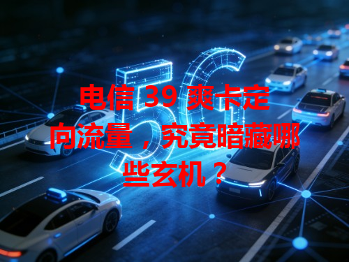 电信 39 爽卡定向流量，究竟暗藏哪些玄机？