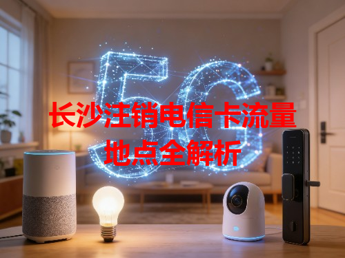 长沙注销电信卡流量地点全解析