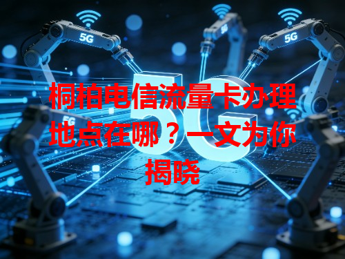 桐柏电信流量卡办理地点在哪？一文为你揭晓