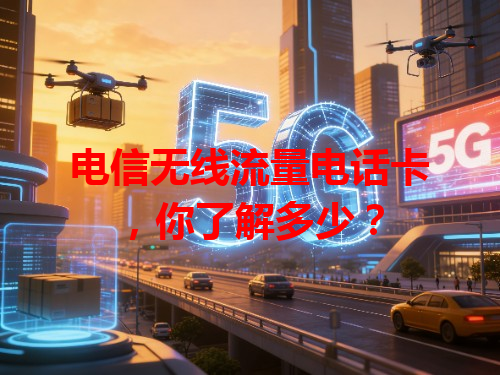 电信无线流量电话卡，你了解多少？