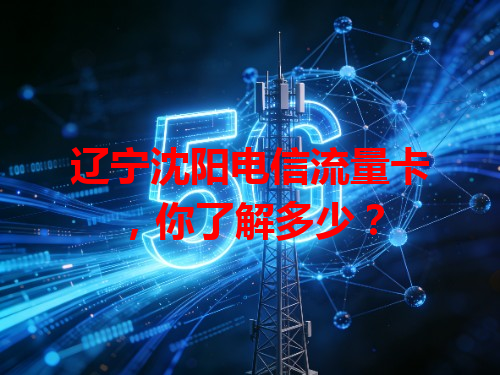 辽宁沈阳电信流量卡，你了解多少？