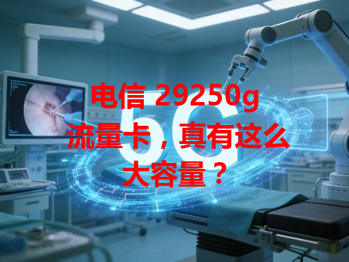 电信 29250g 流量卡，真有这么大容量？