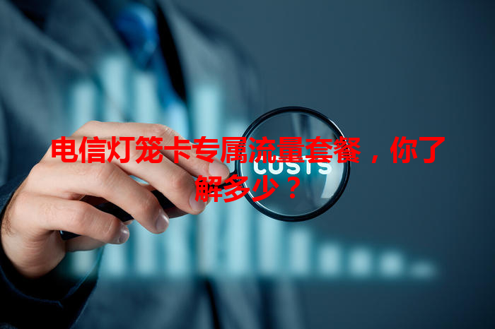 电信灯笼卡专属流量套餐，你了解多少？