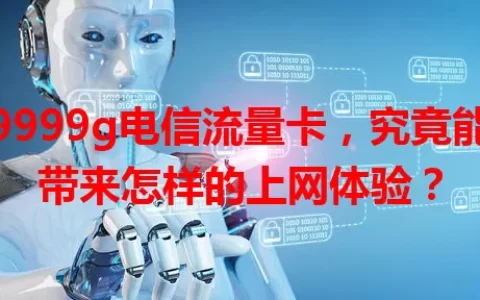 9999g电信流量卡，究竟能带来怎样的上网体验？