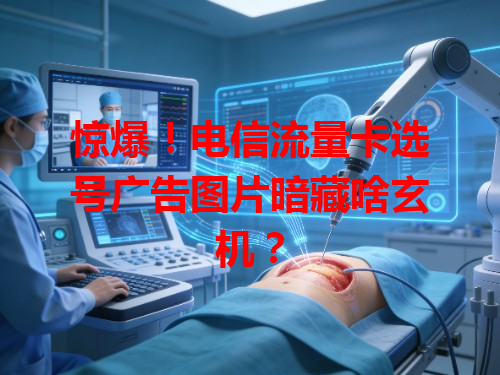 惊爆！电信流量卡选号广告图片暗藏啥玄机？
