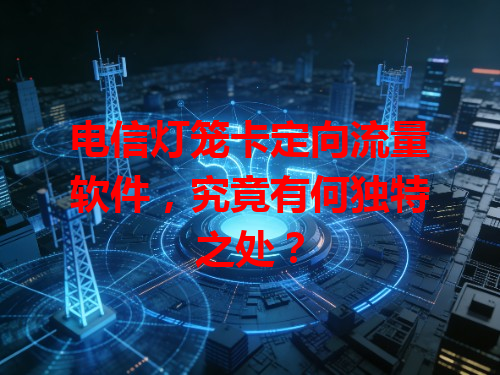 电信灯笼卡定向流量软件，究竟有何独特之处？