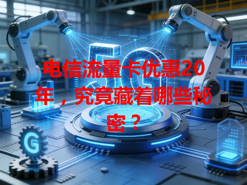 电信流量卡优惠20年，究竟藏着哪些秘密？