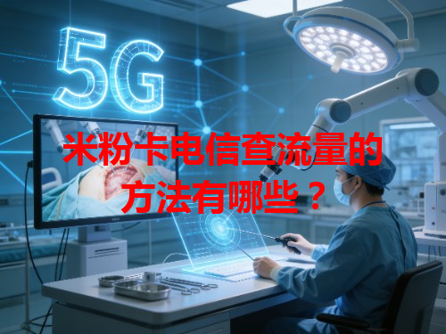 米粉卡电信查流量的方法有哪些？