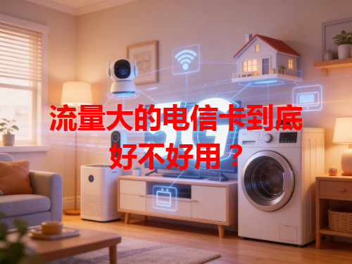 流量大的电信卡到底好不好用？