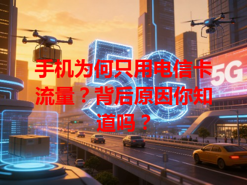 手机为何只用电信卡流量？背后原因你知道吗？