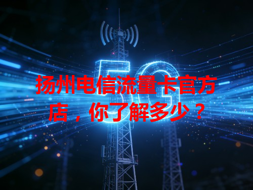 扬州电信流量卡官方店，你了解多少？