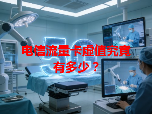电信流量卡虚值究竟有多少？