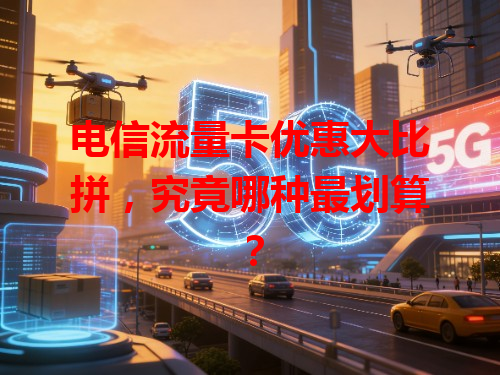 电信流量卡优惠大比拼，究竟哪种最划算？