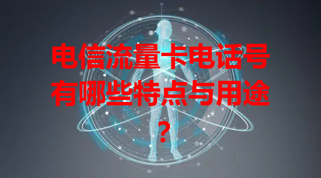 电信流量卡电话号有哪些特点与用途？