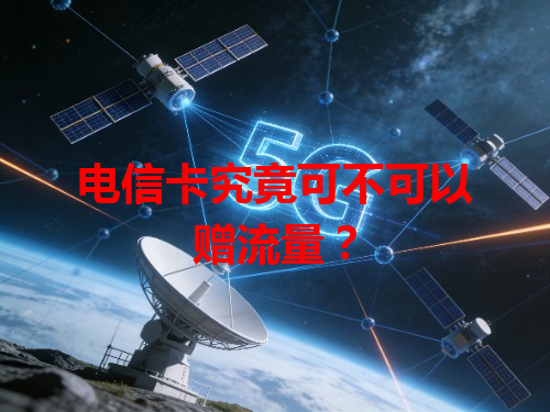 电信卡究竟可不可以赠流量？