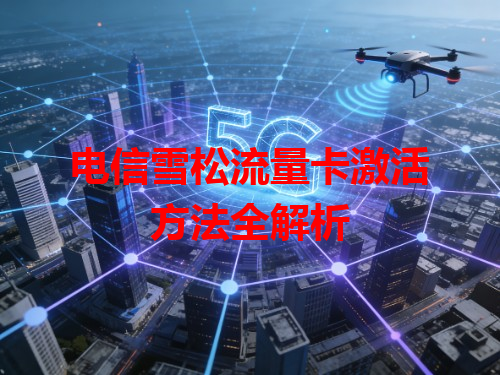 电信雪松流量卡激活方法全解析
