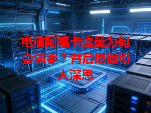 电信阿福卡流量为何会清零？背后原因引人深思