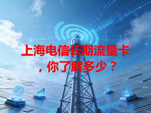 上海电信长期流量卡，你了解多少？