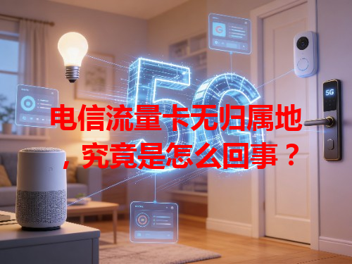 电信流量卡无归属地，究竟是怎么回事？