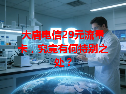大唐电信29元流量卡，究竟有何特别之处？