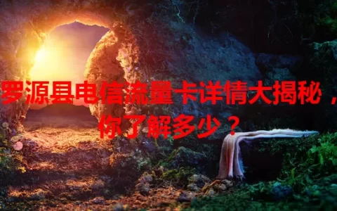 罗源县电信流量卡详情大揭秘，你了解多少？